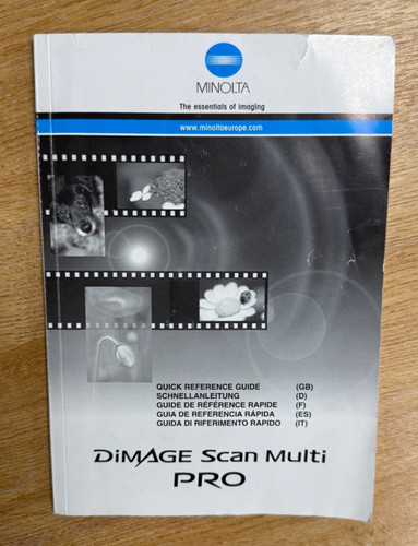 Minolta scan multi pro - scan,