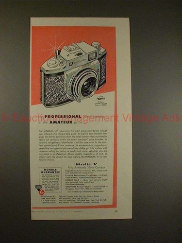 1956 minolta camera - a,